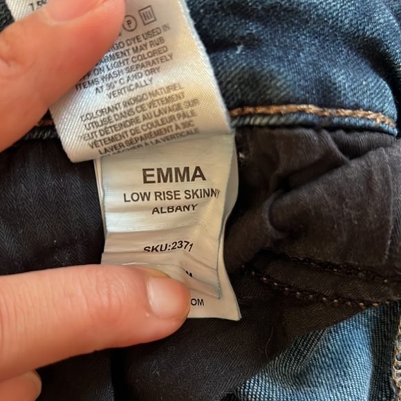 [DL1961] Emma Low Rise Skinny Jean - Picture 7 of 13